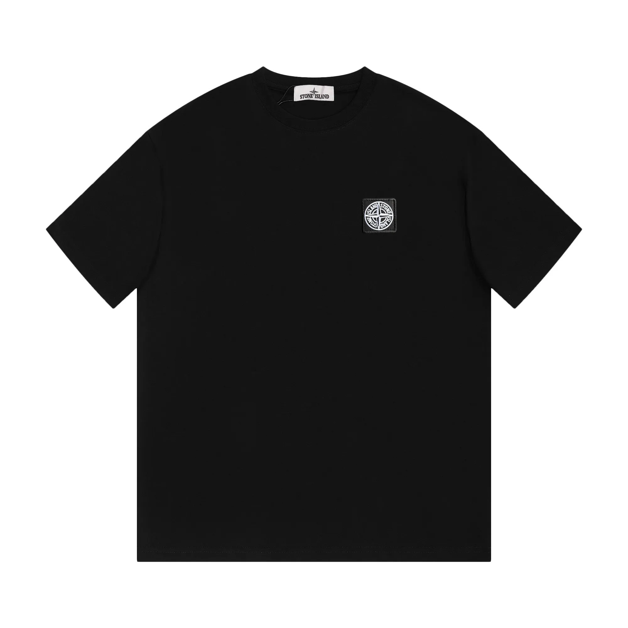 🅿️160 Stone Island Short Sleeve - Made of 280g double yarn pure cotton, the fabric color is custom-dyed and will not shrink or fade. Comfortable to the touch and super texture❤️Full set of accessories. A must-have for trendy men and trendy women, the classic off-shoulder slightly wide version is available exclusively from stock!           ⚠ Top version official website quality ❕ Color: White Black Size: S M L XL Crowd: Same style for men and women